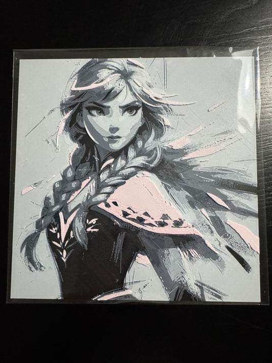 Anna Hueforge Portrait