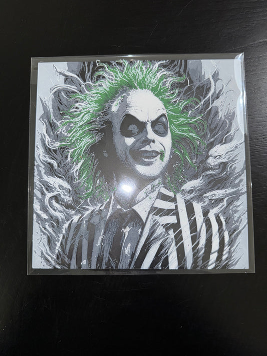 Beetlejuice Hueforge Portrait